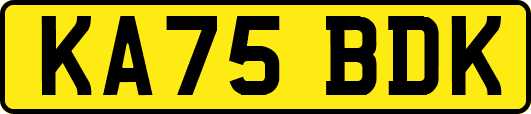 KA75BDK
