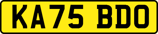 KA75BDO