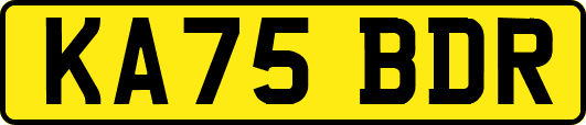 KA75BDR