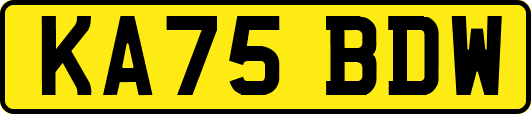KA75BDW