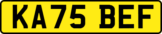 KA75BEF