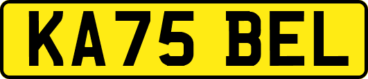 KA75BEL