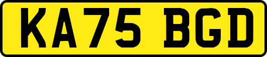 KA75BGD