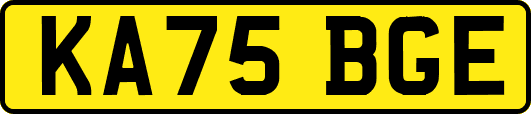 KA75BGE