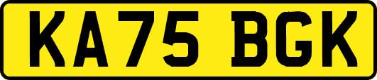 KA75BGK
