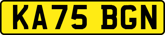 KA75BGN