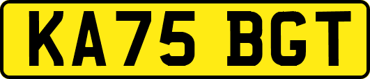 KA75BGT