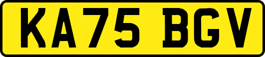 KA75BGV