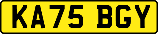 KA75BGY