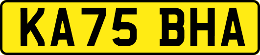 KA75BHA