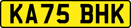 KA75BHK