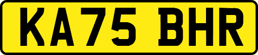 KA75BHR