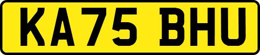 KA75BHU
