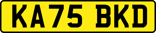 KA75BKD