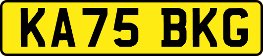 KA75BKG