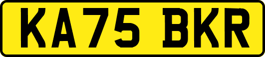KA75BKR