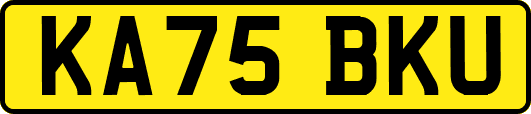 KA75BKU
