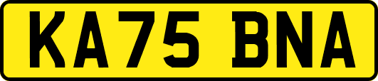 KA75BNA