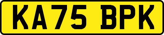 KA75BPK