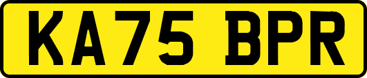 KA75BPR