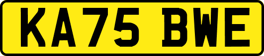 KA75BWE