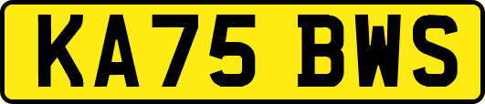 KA75BWS