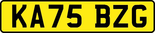 KA75BZG