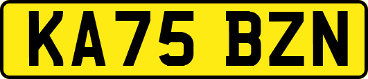 KA75BZN