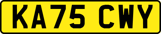 KA75CWY