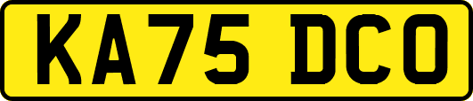 KA75DCO
