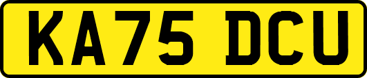 KA75DCU