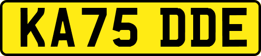 KA75DDE