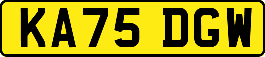 KA75DGW