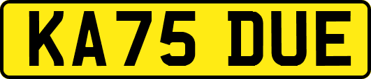 KA75DUE