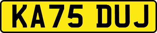 KA75DUJ
