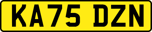 KA75DZN
