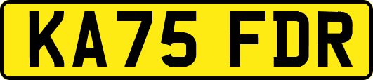 KA75FDR
