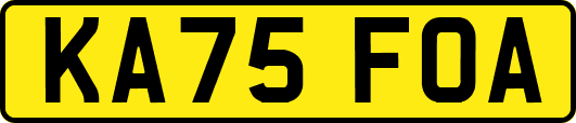 KA75FOA