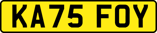 KA75FOY