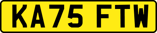 KA75FTW