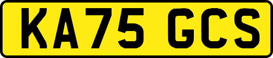 KA75GCS