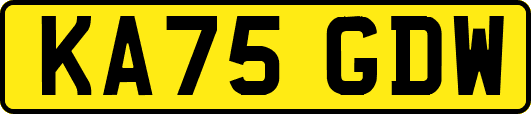 KA75GDW