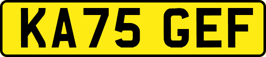 KA75GEF