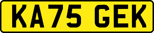 KA75GEK