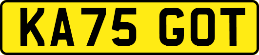 KA75GOT