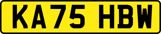 KA75HBW