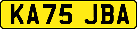 KA75JBA