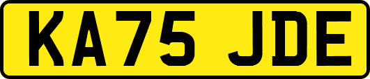 KA75JDE