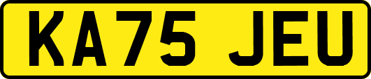 KA75JEU