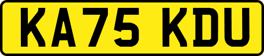 KA75KDU